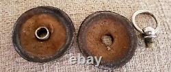 Pre 1867 Royal Hungary Habsburgs Vinagarette With Original Leather Inserts