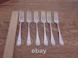 Pristine 49 Pc Silver Plate Faux Bone CUTLERY CANTEEN by John Taylor Sheffield