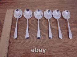 Pristine 49 Pc Silver Plate Faux Bone CUTLERY CANTEEN by John Taylor Sheffield