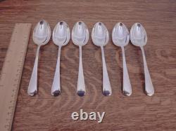Pristine 49 Pc Silver Plate Faux Bone CUTLERY CANTEEN by John Taylor Sheffield Pristine 49 Pc Silver Plate Faux Bone CUTLERY CANTEEN by John Taylor Sheffield