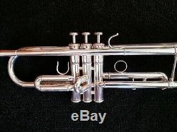 Pristine Silver Plated Yamaha YTR-5335G Allegro Step-Up Trumpet w Original Case
