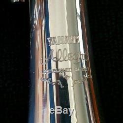 Pristine Silver Plated Yamaha YTR-5335G Allegro Step-Up Trumpet w Original Case