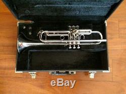 Pristine Silver Plated Yamaha YTR-5335G Allegro Step-Up Trumpet w Original Case