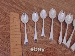 Pristine Vintage 50 Pc EPNS Faux Bone CUTLERY CANTEEN SET Viners Sheffield
