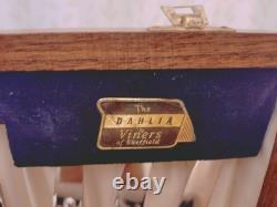Pristine Vintage 50 Pc EPNS Faux Bone CUTLERY CANTEEN SET Viners Sheffield