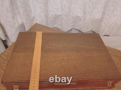 Pristine Vintage 50 Pc EPNS Faux Bone CUTLERY CANTEEN SET Viners Sheffield