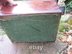 Quality Victorian Rosewood Mother of Pearl Marquetry Box with Silver Plated Bott
