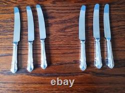 Quality Vintage Inkerman 44 Piece Silver Plated Cutlery Set in Original Box