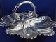 RARE Antique 1800's MARTIN HALL & CO Sheffield Silver plated CLAM SHELL TRAY Aus