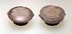 RARE Antique Silver Plate School of Musketry Cuff Button Cufflinks 1853 1919