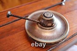 RARE SILVER PLATED PLATE WARMER STAND + ALUMINIUM TRAY TOP patent 18461/12