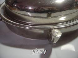 RARE Silver Plated Chafing Dish / Tureen- Hot Water Reservoir & Lid. WMF-C-1900