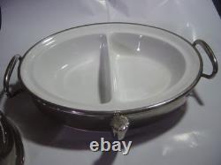 RARE Silver Plated Chafing Dish / Tureen- Hot Water Reservoir & Lid. WMF-C-1900