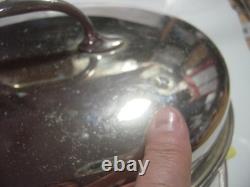 RARE Silver Plated Chafing Dish / Tureen- Hot Water Reservoir & Lid. WMF-C-1900