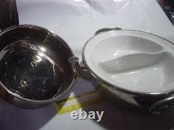 RARE Silver Plated Chafing Dish / Tureen- Hot Water Reservoir & Lid. WMF-C-1900