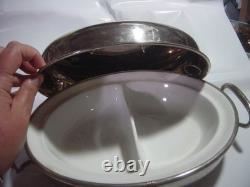 RARE Silver Plated Chafing Dish / Tureen- Hot Water Reservoir & Lid. WMF-C-1900