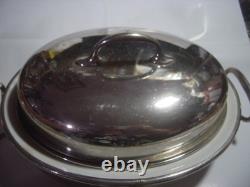 RARE Silver Plated Chafing Dish / Tureen- Hot Water Reservoir & Lid. WMF-C-1900 RARE Silver Plated Chafing Dish / Tureen- Hot Water Reservoir & Lid. WMF-C-1900