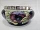 RARE William Moorcroft signed Celadon Pansy bowl silver plate rim Circa 1910