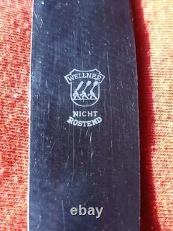 REINHARD HEYDRICH Personal Monogram Household Silver Plated Knife Silverware