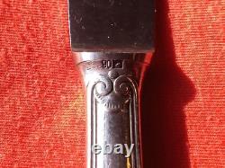 REINHARD HEYDRICH Personal Monogram Household Silver Plated Knife Silverware