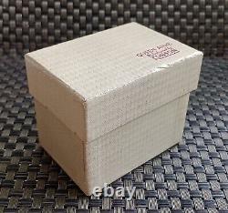 RONSON QUEEN ANNE MODEL -SILVER PLATE 1950's TABLE LIGHTER with Original Box