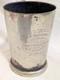 R. H Silver Plated Tankard Forres Bowling Green Glasgow Trophy 1885