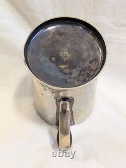 R. H Silver Plated Tankard Forres Bowling Green Glasgow Trophy 1885