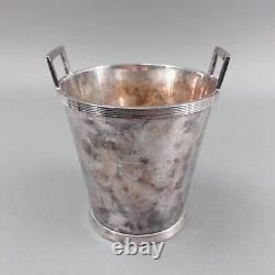 Ralph Lauren Vintage Silver Plated Ice Bucket Cooler 6 1/4