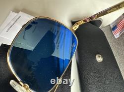 Randolph Engineering Sunglasses 23k Gold Plated frame 140mm AF 58-20