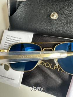 Randolph Engineering Sunglasses 23k Gold Plated frame 140mm AF 58-20