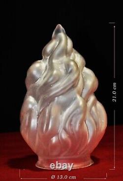 Rare 1920 George V silver plated Corinthian banquet lamp art deco opaline shade