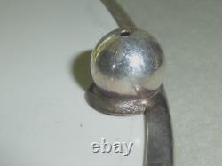 Rare Antique German BMF Porcelain & Silver Plate Rose Garland Oval Tray, c1900