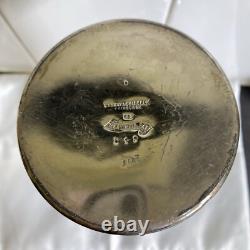 Rare Antique MacKay & Chisholm Edinburgh Silverplate 24 Cm Vase