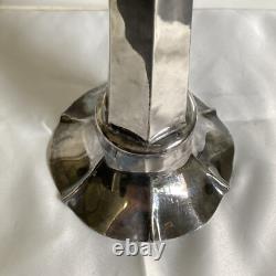 Rare Antique MacKay & Chisholm Edinburgh Silverplate 24 Cm Vase