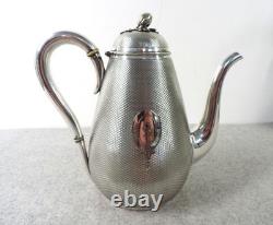 Rare Antique Silver Plated 4 PC Coffee Tea Set -Thames Hospice