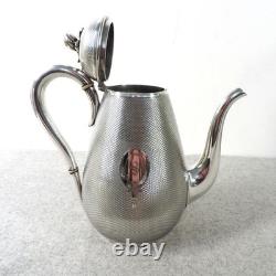 Rare Antique Silver Plated 4 PC Coffee Tea Set -Thames Hospice