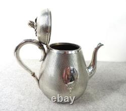 Rare Antique Silver Plated 4 PC Coffee Tea Set -Thames Hospice
