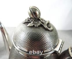 Rare Antique Silver Plated 4 PC Coffee Tea Set -Thames Hospice