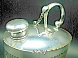 Rare Art Nouveau French Metal Water Bottle. C. 1890 by Emile Dropsy (1848-1923)