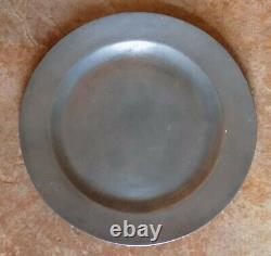 Rare Collectible Antique Vintage Barnard's Inn Pewter Plate Free Us Shipping