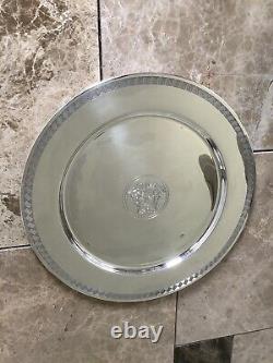 Rare Original Gianni Versace Sterling Silver Medusa Plate