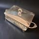 Rare Vintage Antique Wmf Germany Art Nouveau Silver Plate Lidded Butter Dish