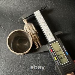 Rare Vintage Antique Ww1 Australian Military Soldier Silver Plate Napkin Ring