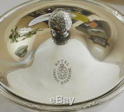 Rare Vintage Christofle Hotel Grande Bretagne, Greece Silver Plate Serving Dish