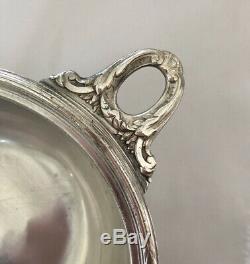 Rare Vintage Christofle Hotel Grande Bretagne, Greece Silver Plate Serving Dish