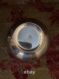 Rare Vintage silver Plated Large Pear Shaped trinket Box