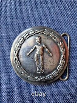 Rare- Westminister Childrens Hospital Silver Plate Nurses Buckle