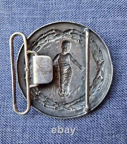 Rare- Westminister Childrens Hospital Silver Plate Nurses Buckle