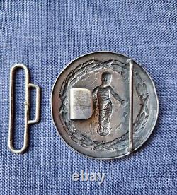 Rare- Westminister Childrens Hospital Silver Plate Nurses Buckle