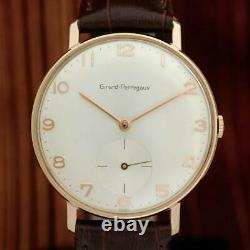 Real Vintage Girard Perregaux Gold Plated Original Dial Manual Wind Gents Watch